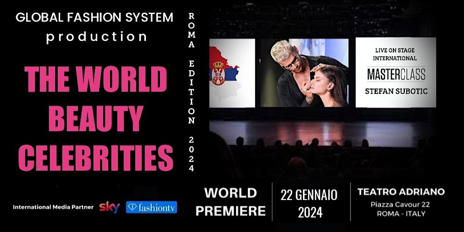 the world beauty celebrities - Roma Italia - evento Stefan Subotic 2024